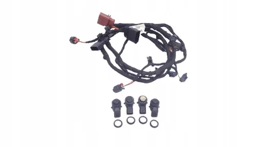 НОВЫЙ ЖГУТ ПРОВОДОВ 4PDC РАДАРА SKODA SUPERB 3P0971095 + ДАТЧИКИ