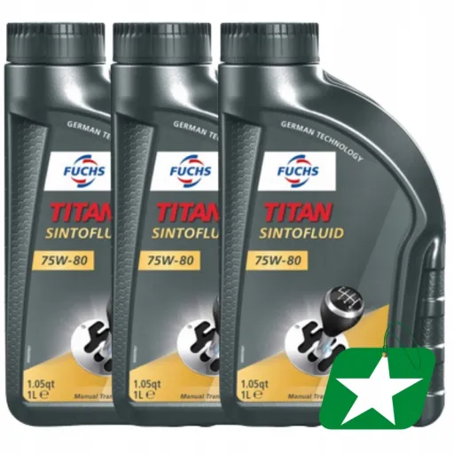 Fuchs titan sintofluid 75w80 3л