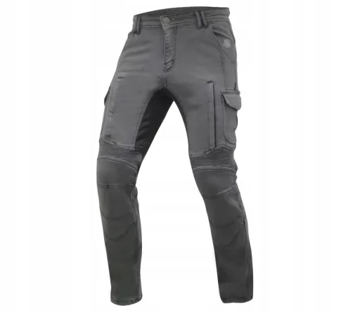 Мотоштаны-боевики TRILOBITE ACID SCRAMBLER GREY R.30 | SALE -30%